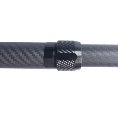 Lightweight Telescopic Poles Machined Carbon Fiber Pipe 10m 15m 45 Feet