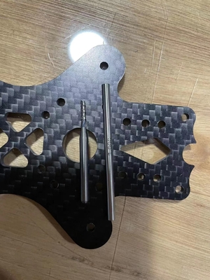 Custom Carbon Fiber UAV Accessories DIY Carving CNC Machining Services Mechanic Parts