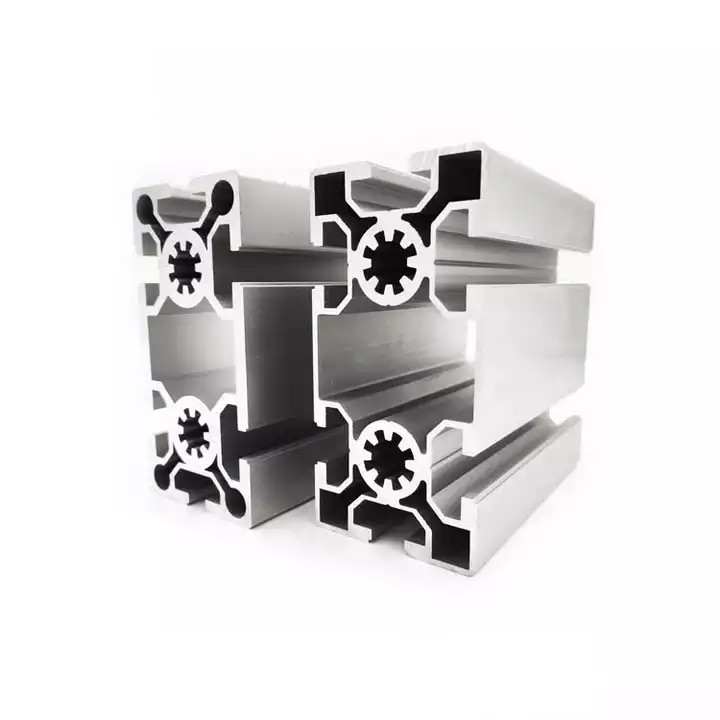 4PCS T Slot 4040 Aluminum Extrusion Profile European Standard Mill Finish