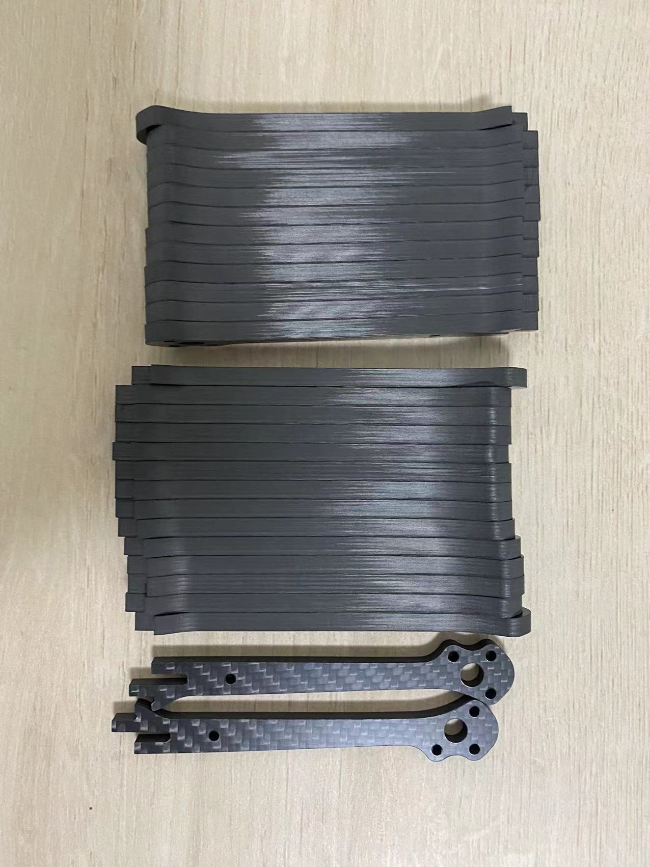 Custom Carbon Fiber UAV Accessories DIY Carving CNC Machining Services Mechanic Parts